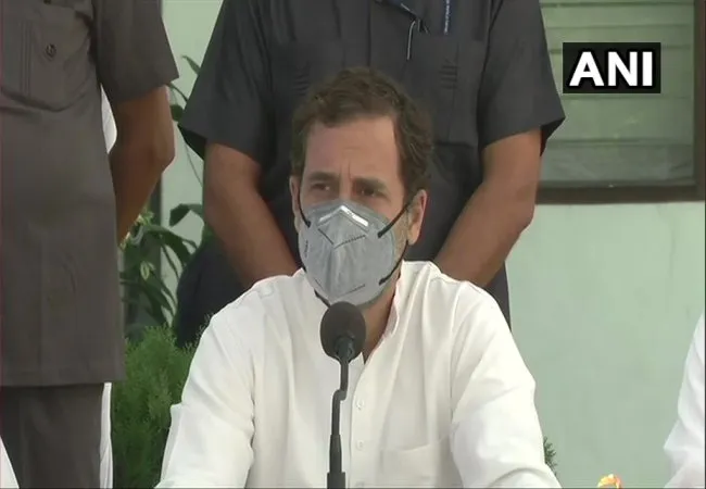 agriculture acts congress party leader rahul gandhi press meet at punjab